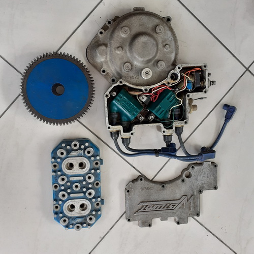 WeatCoast electric system for Kawasaki 550