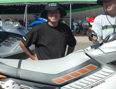 >Kanamori spying the new Sea Doo