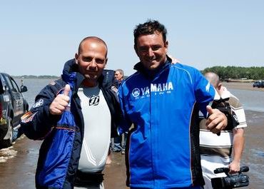 >Panousis at the Podium of Jet Raid 2007