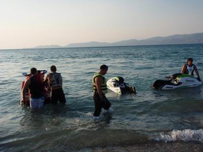 >Επίδειξη Jet Ski στην Κόρινθο