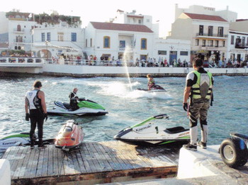 >Επίδειξη Jet Ski στην Κρήτη