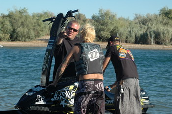 >Lustic on a Trinity Kawasaki Freestyle craft