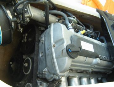 >A Suzuki engine in a pwc