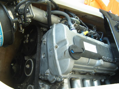 >A Suzuki engine in a pwc