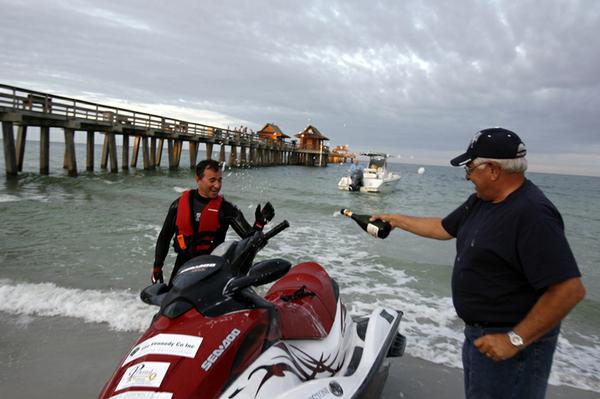 >Florida Man Completes 24-Hour Ride On Sea-Doo Watercraft