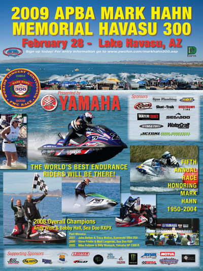 >Mark Haun 300 mile Team Endurance race 2009