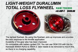 >Kawasaki lightweight flywheel