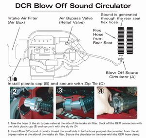 >DCR Blow-off sound circulator for Ultra
