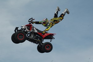 >ATV freestyle show