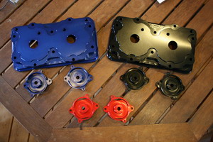 >Billet aluminum heads and pvs