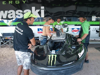 >Team Green at the World Finals