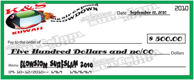 >SurfSlam 2010 big cash prize
