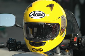 >Arai test ride στον Χάλαρη