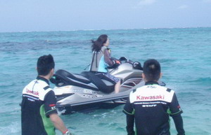 >Kawasaki Ultra 300X test ride