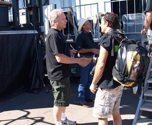 >Bruce works for Monster Energy