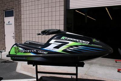 >Craig Warner on a triple SX-R