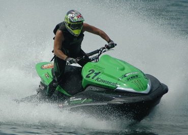 >Akis Malouchos is racing at Akropolis Jet Raid