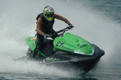 >Akis Malouchos is racing at Akropolis Jet Raid