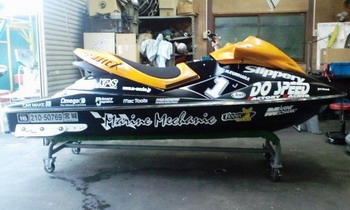 >Marine Mechanic at the World Finals