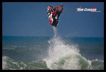 >Jeff Troegner airborne