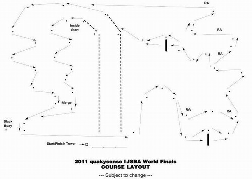 >IJSBA World Finals 2011 race course