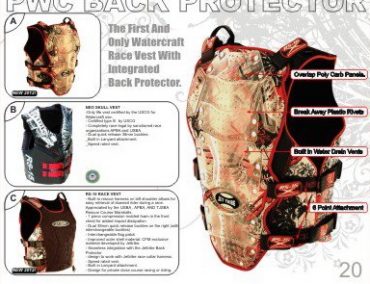 >Jettribe vest with back protector