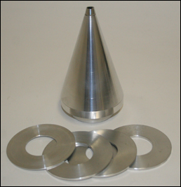 >R&D Billet Adjustable Anti-Cavitation Cone Kit