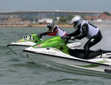 >Aqua Cross set for Southapton Boat Show