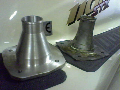 >Μασίφ αλουμινένια υποδοχή άξονα