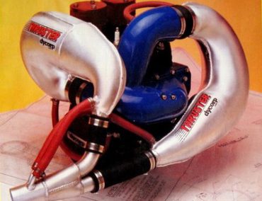 >Twin exhaust system for JS550