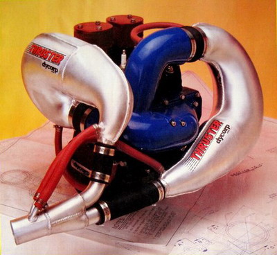 >Twin exhaust system for JS550
