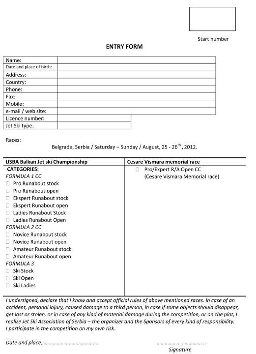 >IJSBA BALKAN JET SKI Championship.