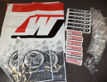 >Wiseco promo gifts at the World Finals 2012