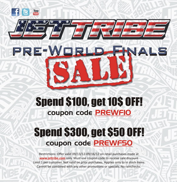 >Jettribe pre World Finals sale