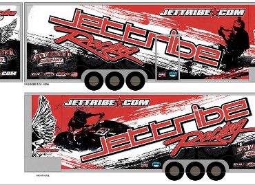 >Jettribe, Νέα γραφικά στην νταλίκα