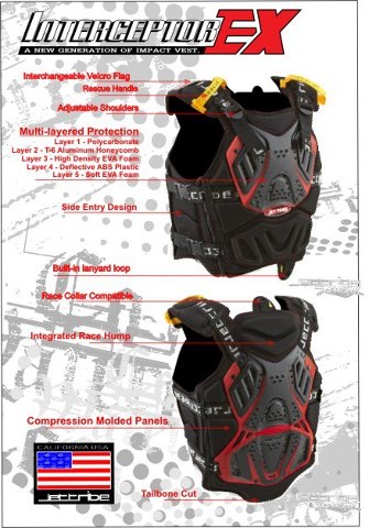 >Jettribe Interceptor vest at the World Finals