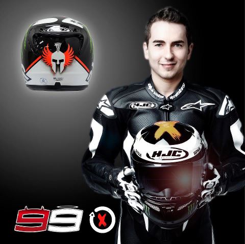 >O Lorenzo με HJC