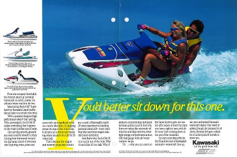 >Kawasakis 40 years in Jet Ski business