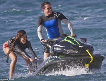 >Stars in action with no life jacket