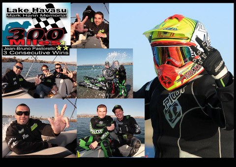 >Team Pastorello: three times winner of Mark Hahn 300