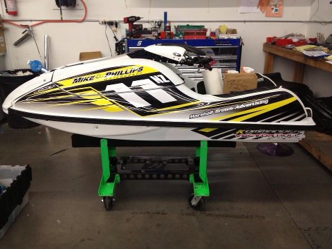 >V-Drive hull for Trent Brown