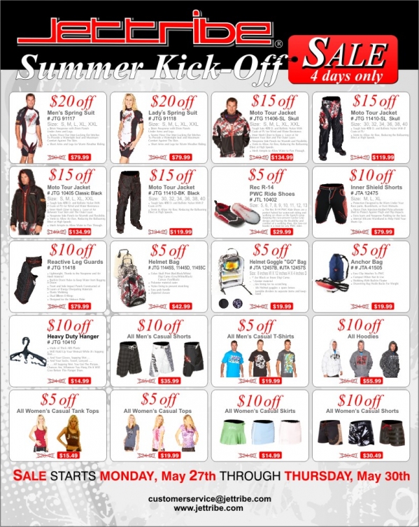 >Jettribe Summer SALE