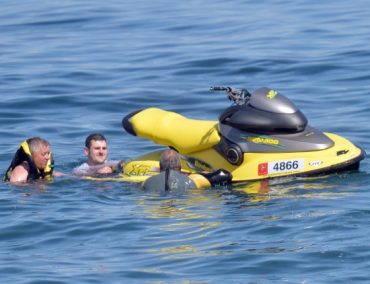 >Dunlop being rescued