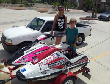 >Tera will Race Pro Ski in Havasu