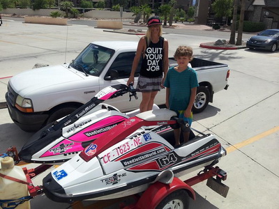 >Tera will Race Pro Ski in Havasu