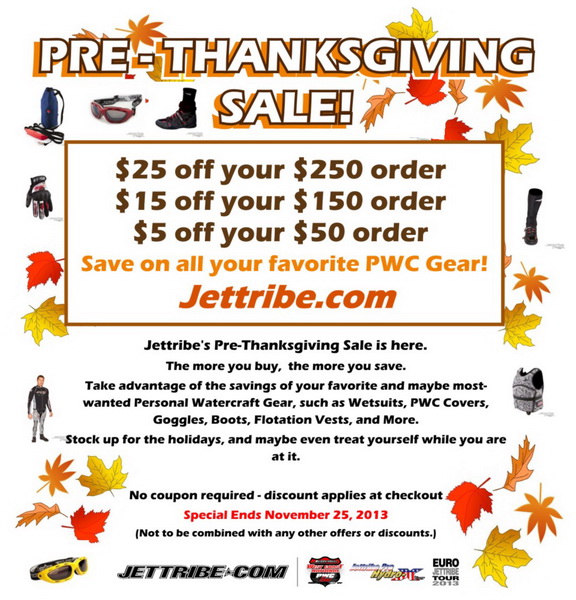 >Jettribe Pre-Thanksgiving SALE