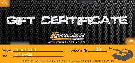 >Kommander Gift card