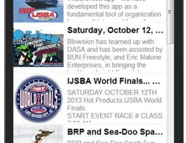 >Download the new Pro Watercross AP from iTunes today