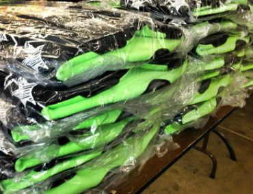 >New Burn wetsuits at Kommander Industries