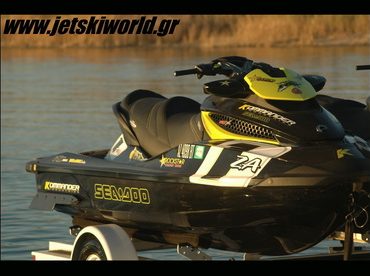 >Motzouris and Moore on a Sea-Doo